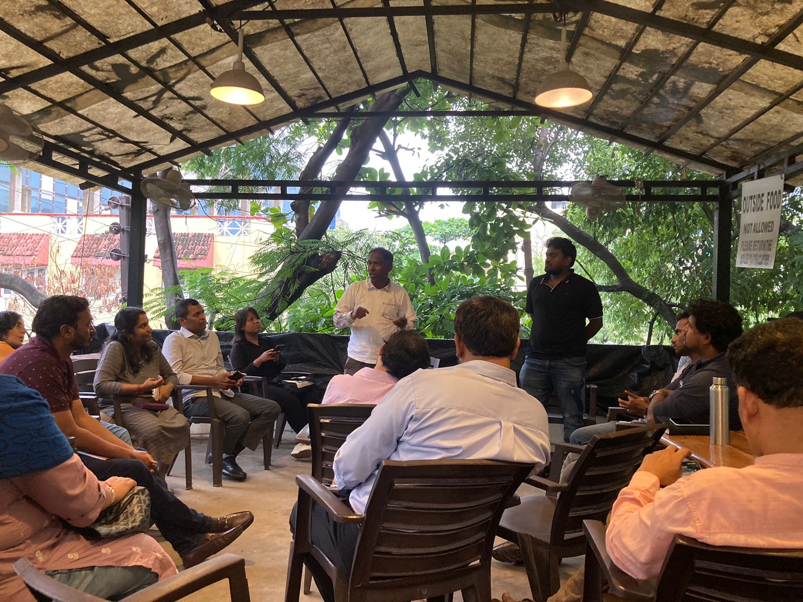 Outdoor Canopy Gathering